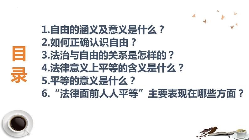 7.1 自由平等的真谛+课件-2023-2024学年统编版道德与法治八年级下册第2页