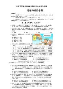 13，2024年贵州省贵阳市花溪区中考适应性考试道德与法治试卷