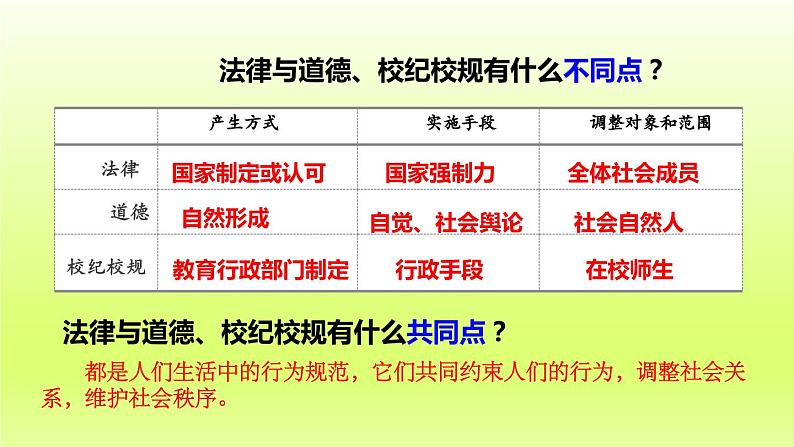 2024七下道德与法治第四单元走进法治天地第九课法律在我们身边第2框法律保障生活课件（部编版）07