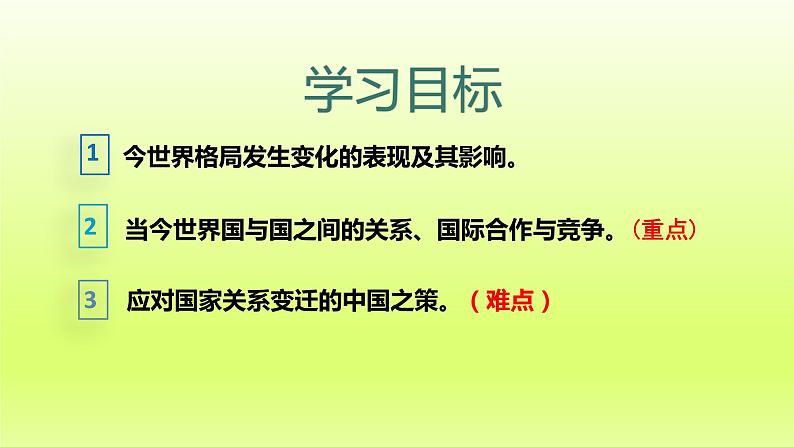 2024九下道德与法治第一单元我们共同的世界第一课同住地球村第2框复杂多变的关系课件（部编版）03