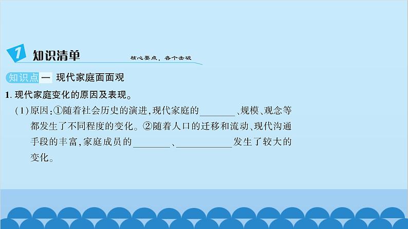 部编版道德与法治七年级上册 第七课　亲情之爱　第三课时　让家更美好习题课件03