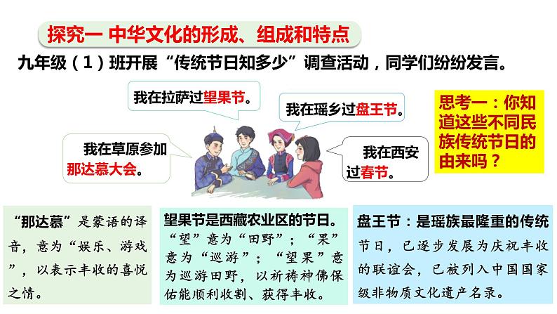 最新人教部编版九上道法第三单元 5.1延续文化血脉 (教学课件)第6页