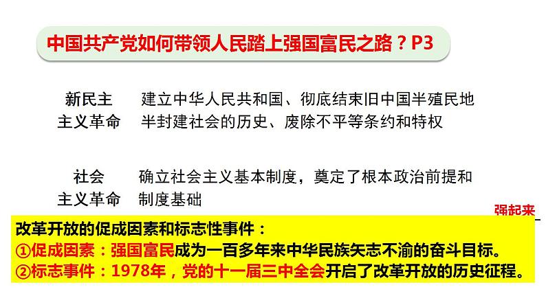 最新人教部编版九上道法第一单元 1.1坚持改革开放 (教学课件)第6页