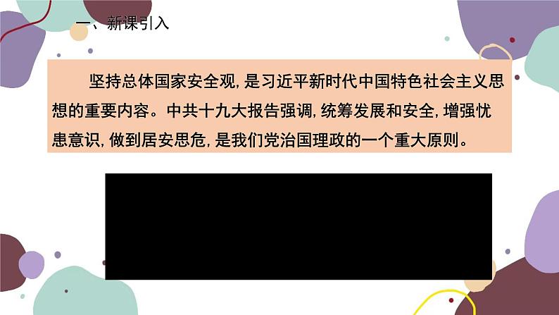 部编版道德与法治八年级上册 9.1认识总体国家安全观课件02