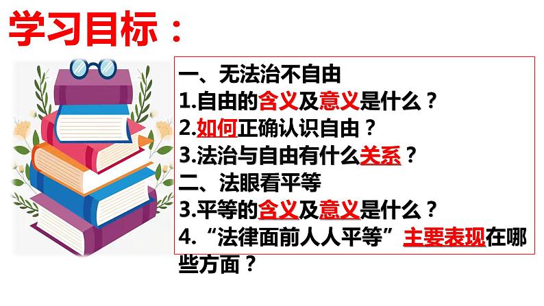 7.1 自由平等的真谛  同步课件  八年级道德与法治下册 （统编版） (2)第5页
