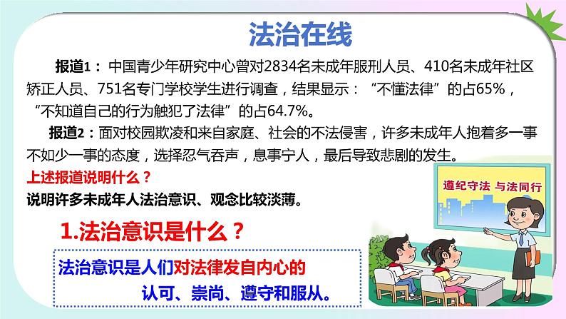 10.2 《法律与我们同行》课件  七年级道德与法治下册 （统编版）04