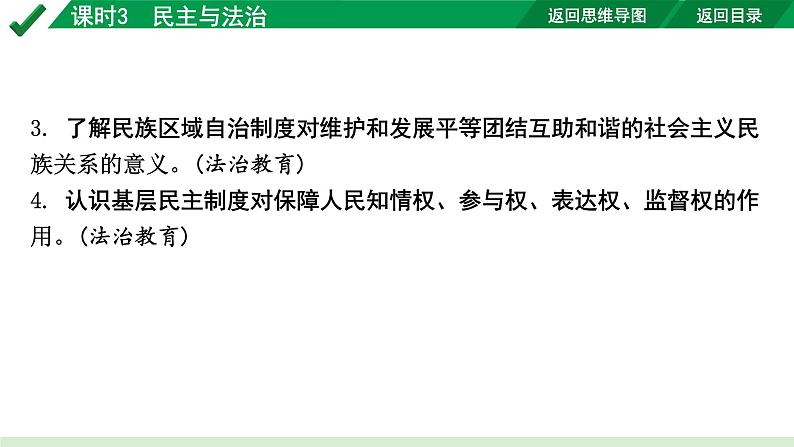 2024成都道法中考试题研究备考课件3.第一部分九年级（上册）课时3民主与法治【课件】第8页