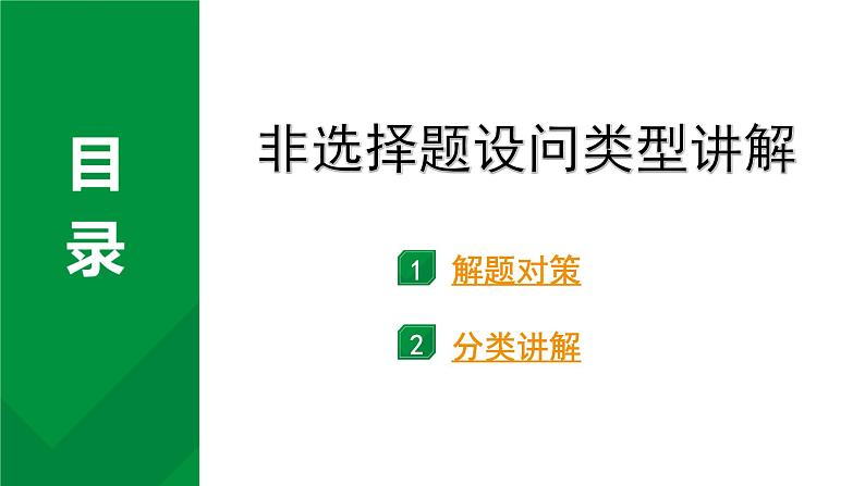 2024成都中考道法三轮冲刺备考专题  非选择题设问类型讲解（课件）01