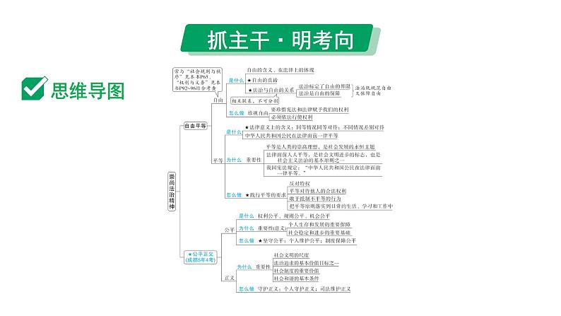 2024成都中考道法一轮复习备考专题 崇尚法治精神（课件）03