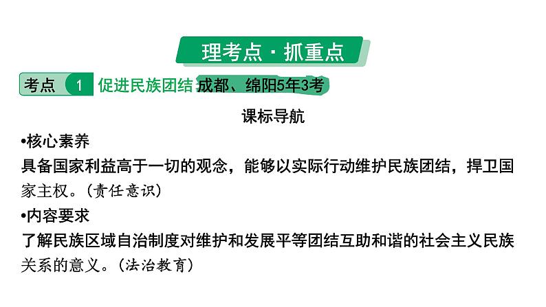 2024成都中考道法一轮复习备考专题 和谐与梦想（课件）第8页