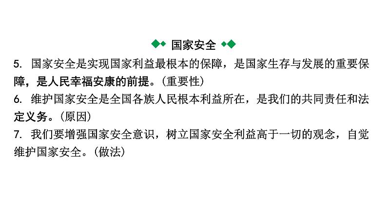 2024成都中考道法一轮复习备考专题 维护国家利益（课件）第6页