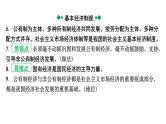 2024成都中考道法一轮复习备考专题 我国的政治和经济制度（课件）