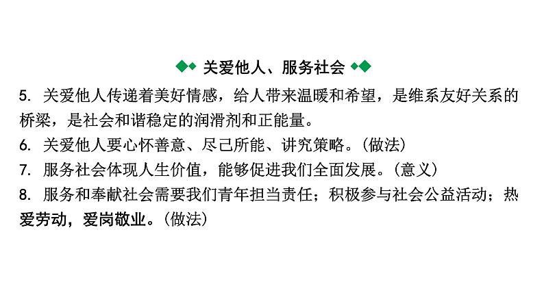 2024成都中考道法一轮复习备考专题 勇担社会责任（课件）第5页