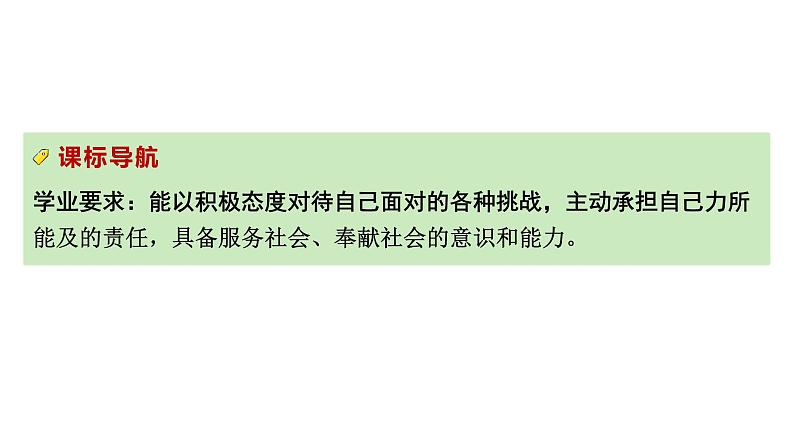 2024成都中考道法一轮复习备考专题 勇担社会责任（课件）第7页