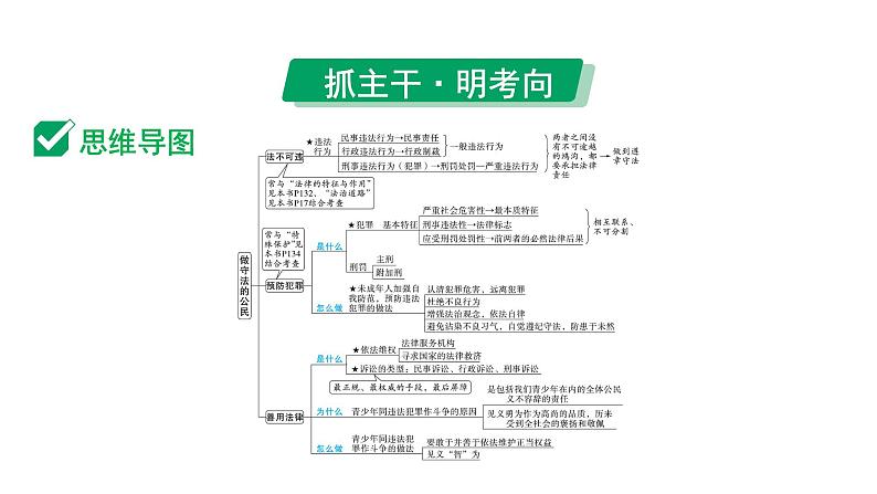 2024成都中考道法一轮复习备考专题 做守法的公民（课件）第3页