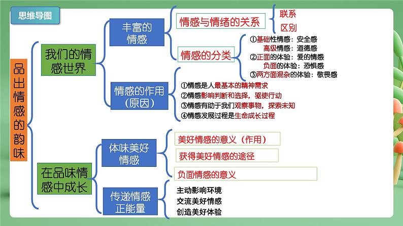 【期末复习】专题05：品出情感的韵味-七年级下册道德与法治期中期末考点梳理（部编版）课件PPT03