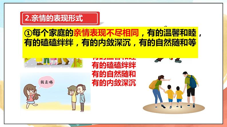 人教部编版道德与法治六年级全一册  7.2 爱在家人间  课件08