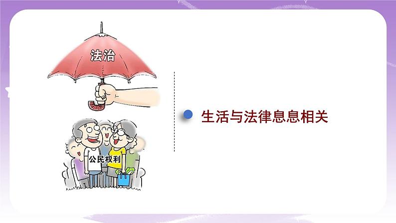 人教部编版道德与法治七年级全一册 9.1 生活需要法律 课件+素材05