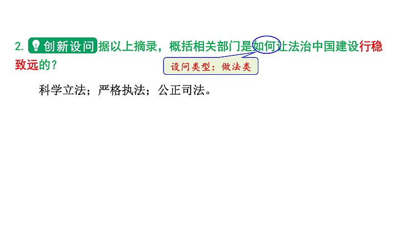 2024河北道法中考备考热点专题：坚持推进全面依法治国 （课件）第5页