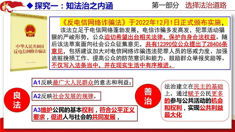 部编版九年级道德与法治上册4.1《夯实法治基础》优质课件08