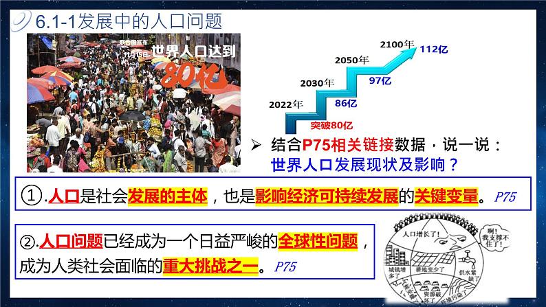 部编版九年级道德与法治上册6.1《正视发展挑战》优质课件04