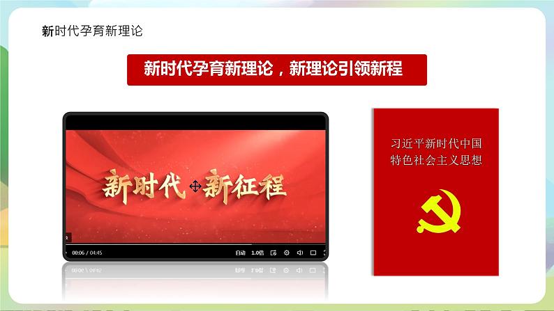 【2023新版】《习近平新时代中国特色社会主义思想》初中读本 1.2 新思想引领新征程 课件+教案+素材07