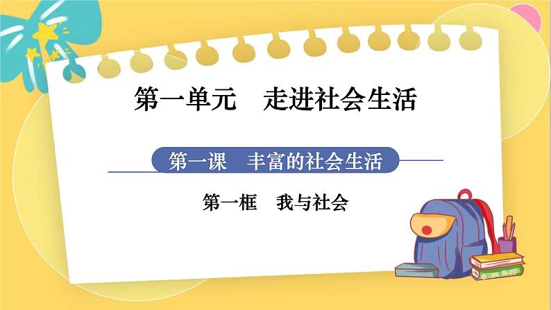 8年级道德与法治RJ上册 第2课 第1框 网络改变世界 PPT课件第1页