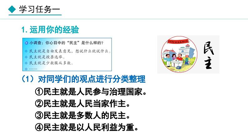 部编版九年级道德与法治上册课件 3.1 生活在新型民主国家03