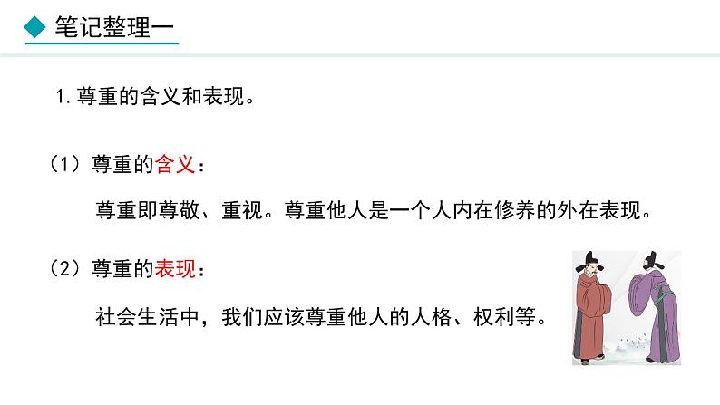 部编版八年级道德与法治上册课件 4.1 尊重他人05