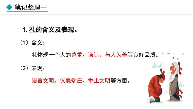 部编版八年级道德与法治上册课件 4.2 以礼待人05