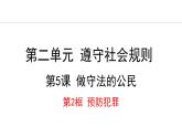 部编版八年级道德与法治上册课件 5.2 预防犯罪