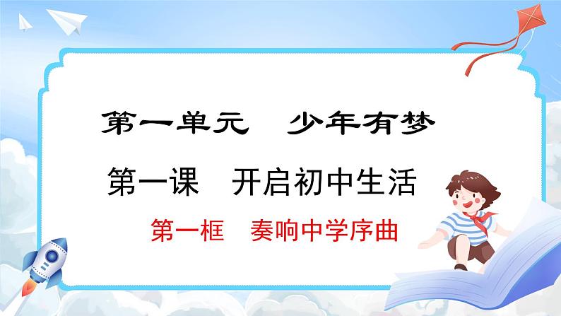 1.1 奏响中学序曲(课件)-2024-2025学年统编版道德与法治(2024)七年级上册01