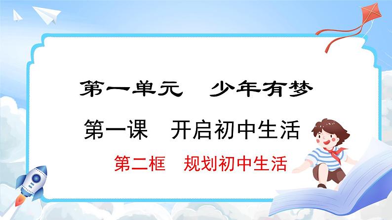 1.2 规划初中生活(课件)-2024-2025学年统编版道德与法治(2024)七年级上册01