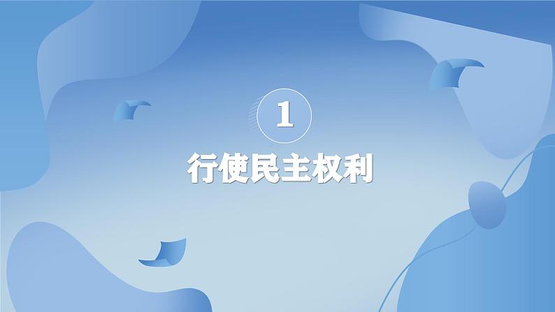 部编版初中道法九年级上册3.2参与民主生活+课件04