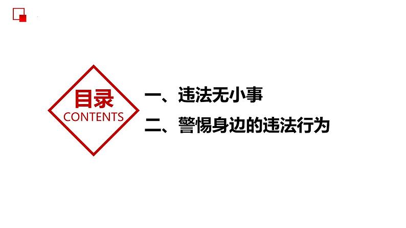 部编版道德与法治八年级上册 5.1  法不可违 同步课件06