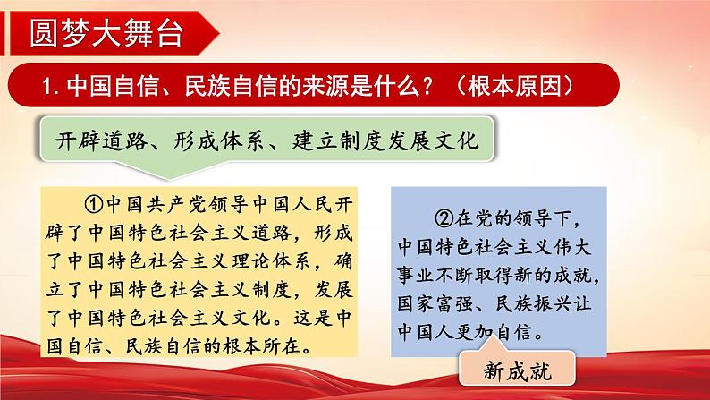 道德与法治 9年级上册 第4单元 4.8.2 共圆中国梦 PPT课件+教案06