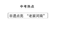 河南省2024年道法中考热点备考重难专题：非遗点亮“老家河南”（课件）