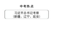 河南省2024年道法中考热点备考重难专题：习近平总书记考察新疆、辽宁、延安（课件）