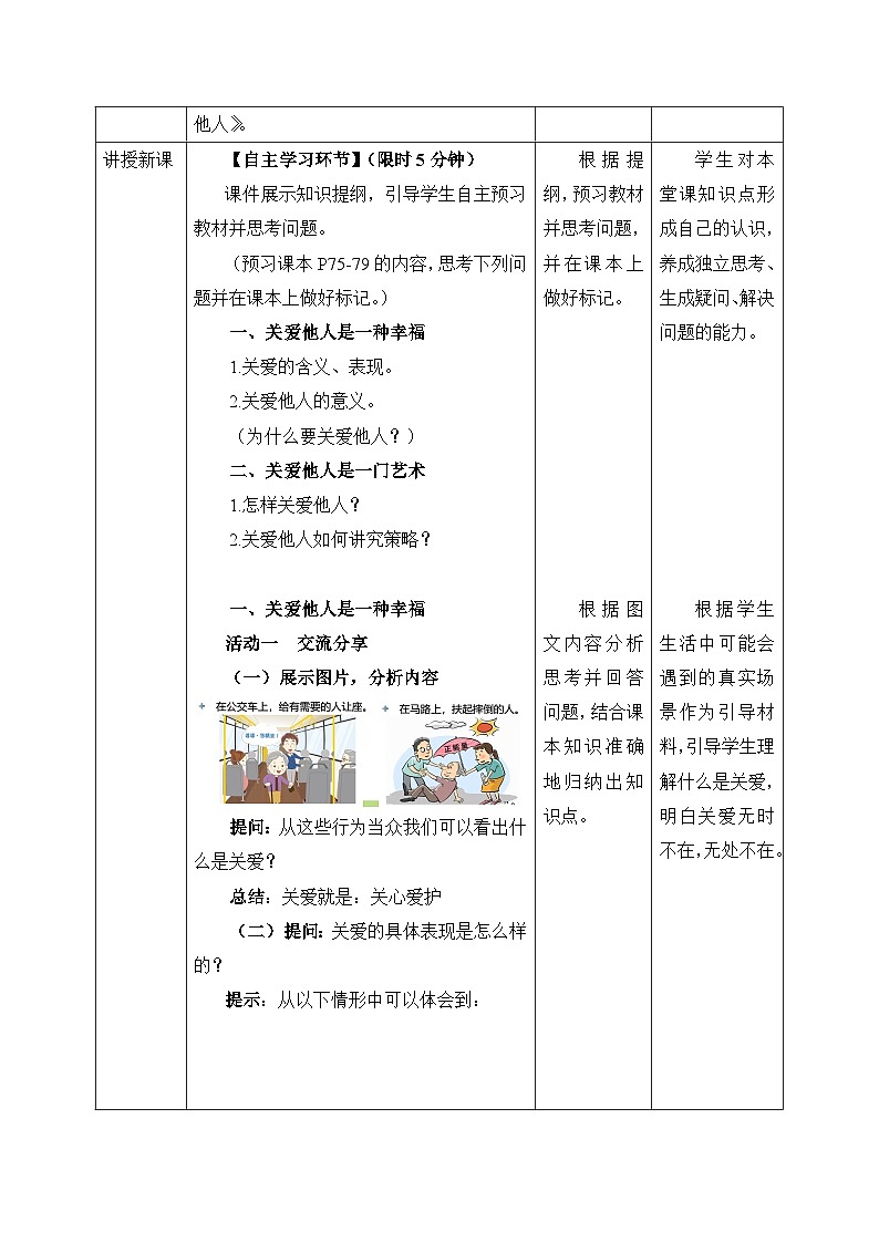 【新课标核心素养】道德与法治八上7.1关爱他人（课件+同步教案+视频素材）02