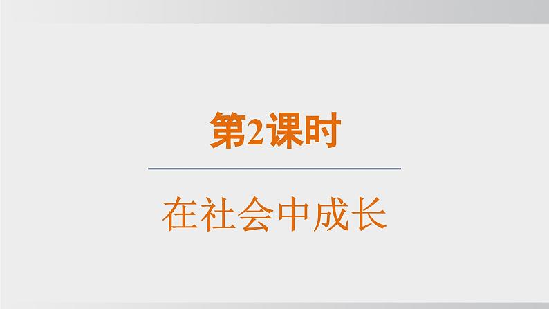 2024-2024学年部编版八年级上道德与法治课件 1.2 在社会中成长01