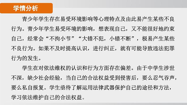 2024-2024学年部编版八年级上道德与法治课件 5.1法不可违第3页