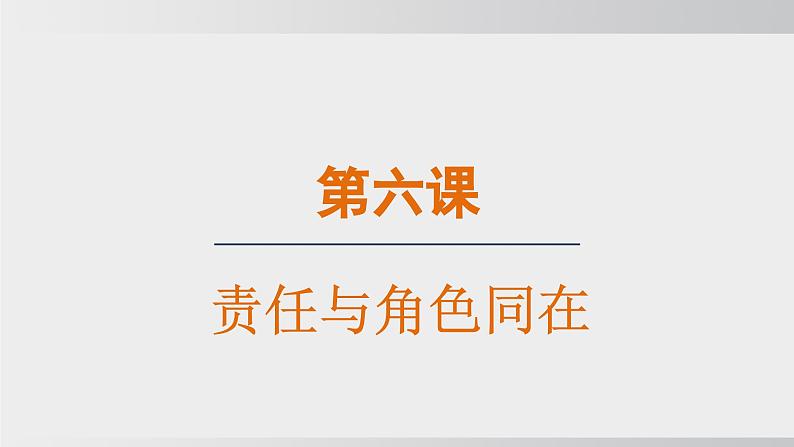 2024-2024学年部编版八年级上道德与法治课件 6.1我对谁负责 谁对我负责第1页