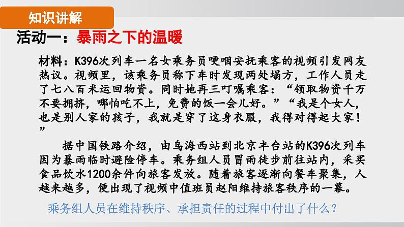 2024-2024学年部编版八年级上道德与法治课件 6.2做负责任的人第8页