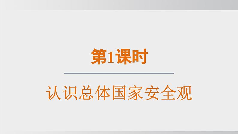 2024-2024学年部编版八年级上道德与法治课件 9.1认识总体国家安全观第3页