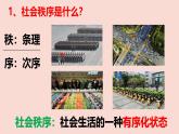 【新统编版】道德与法治八上：3.1维护秩序-课件