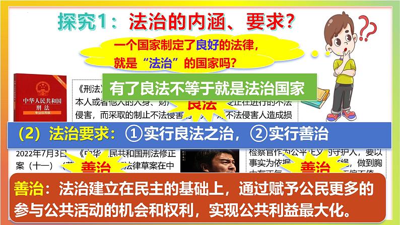 4.1 夯实法治基础（课件） 道德与法治九年级上册同步 课件（统编版）第8页