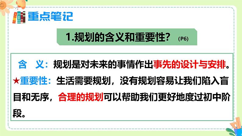 1.2 规划初中生活（课件）2024-2025学年七年级道德与法治上册 （统编版2024）07