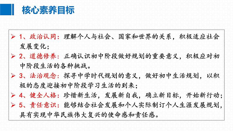 1.2规划初中生活 课件-2024-2025学年七年级道德与法治上册03