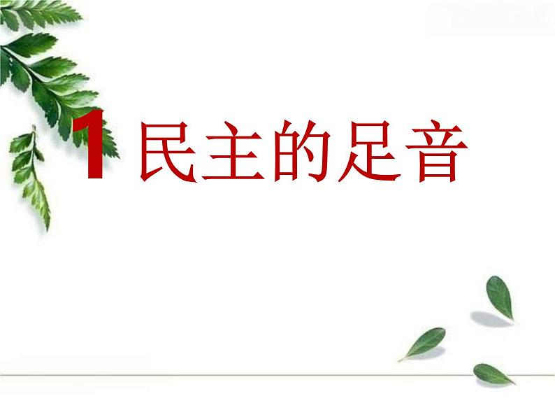 3.1 生活在新型民主国家 （课件） 2024-2025学年九年级道德与法治上册 （统编版2024）04