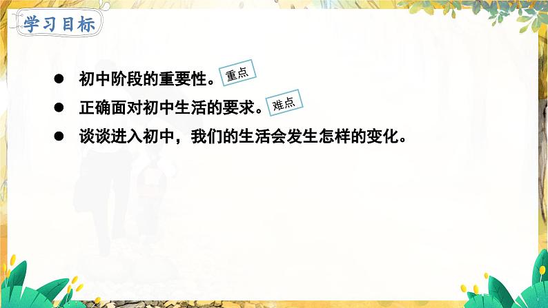 人教2024版道法七上  第1单元  1.1 奏响中学序曲 PPT课件08